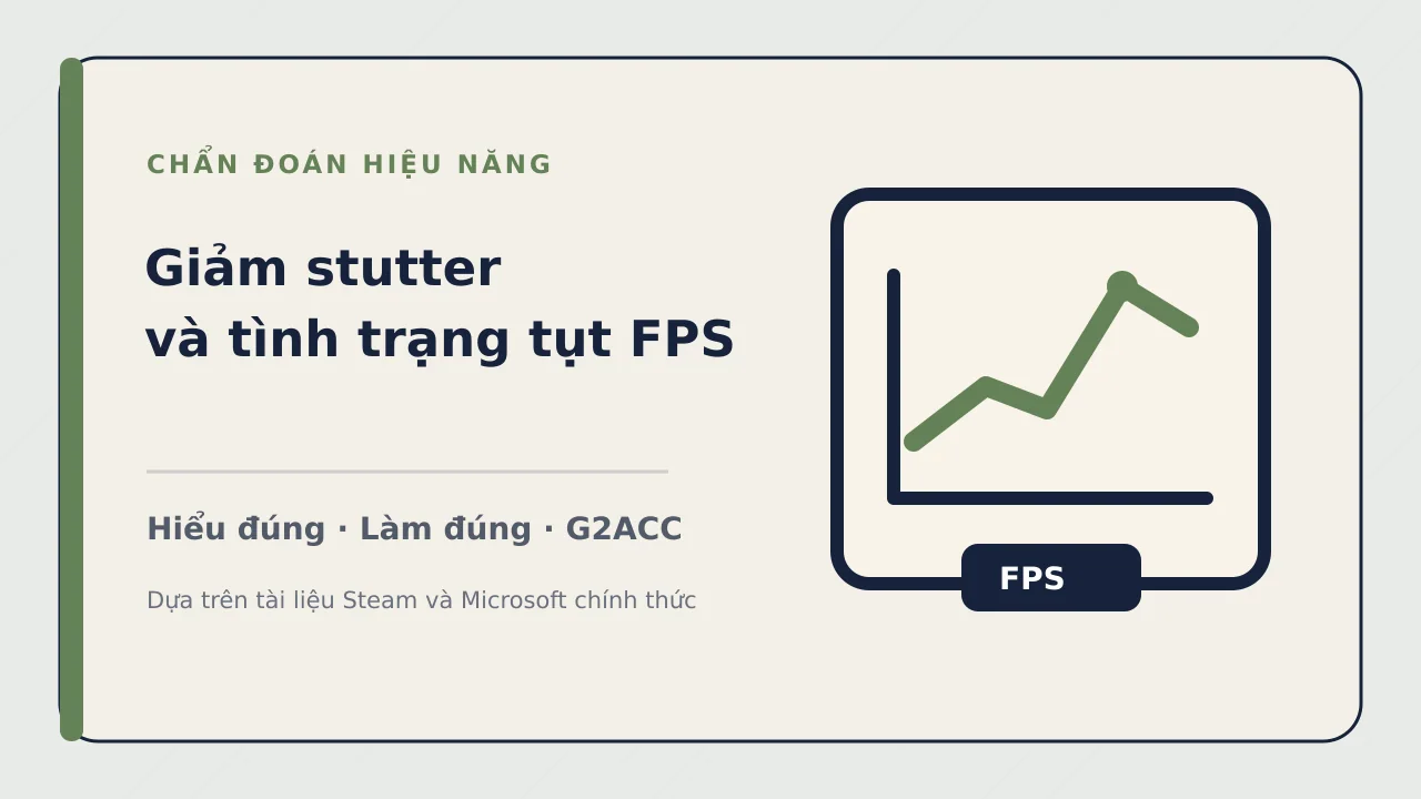 Ảnh minh họa cho bài viết: Cách giảm stutter và tụt FPS khi chơi game Steam
