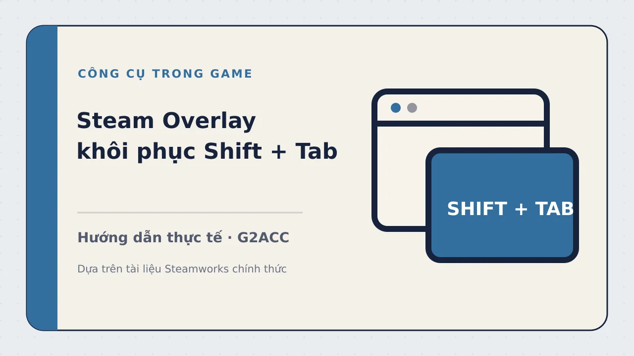 Ảnh minh họa cho bài viết: Steam Overlay không hoạt động: cách kiểm tra và sửa