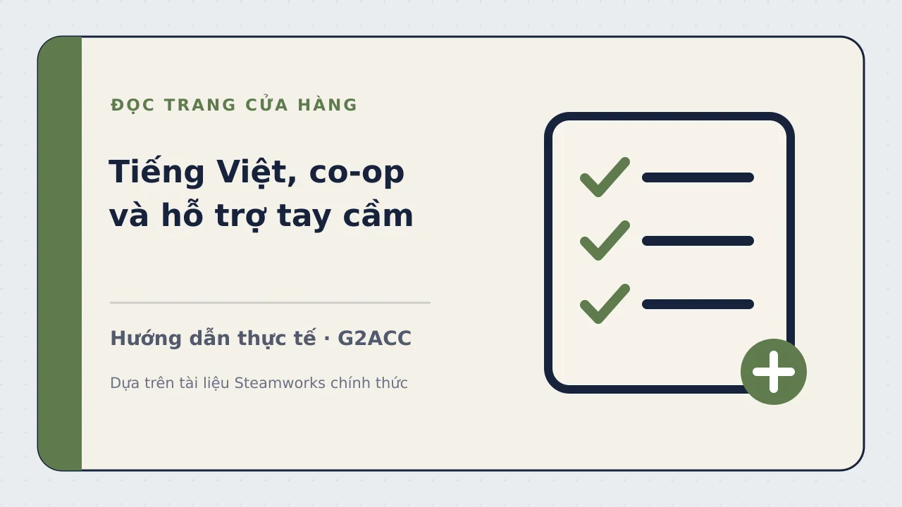 Ảnh minh họa cho bài viết: Kiểm tra tiếng Việt, co-op và tay cầm trên Steam