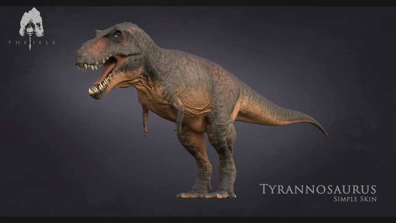 Mẫu da Tyrannosaurus trong DevBlog 71 của The Isle