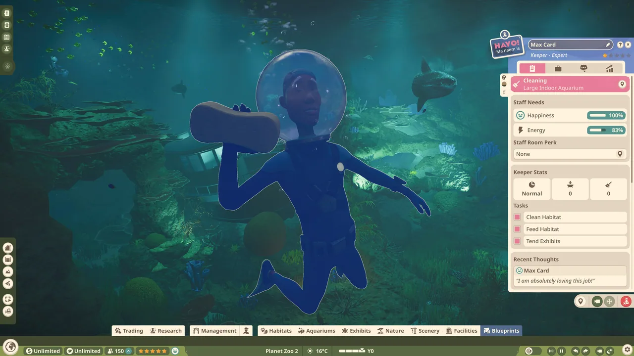 Khu thủy cung trong Planet Zoo 2
