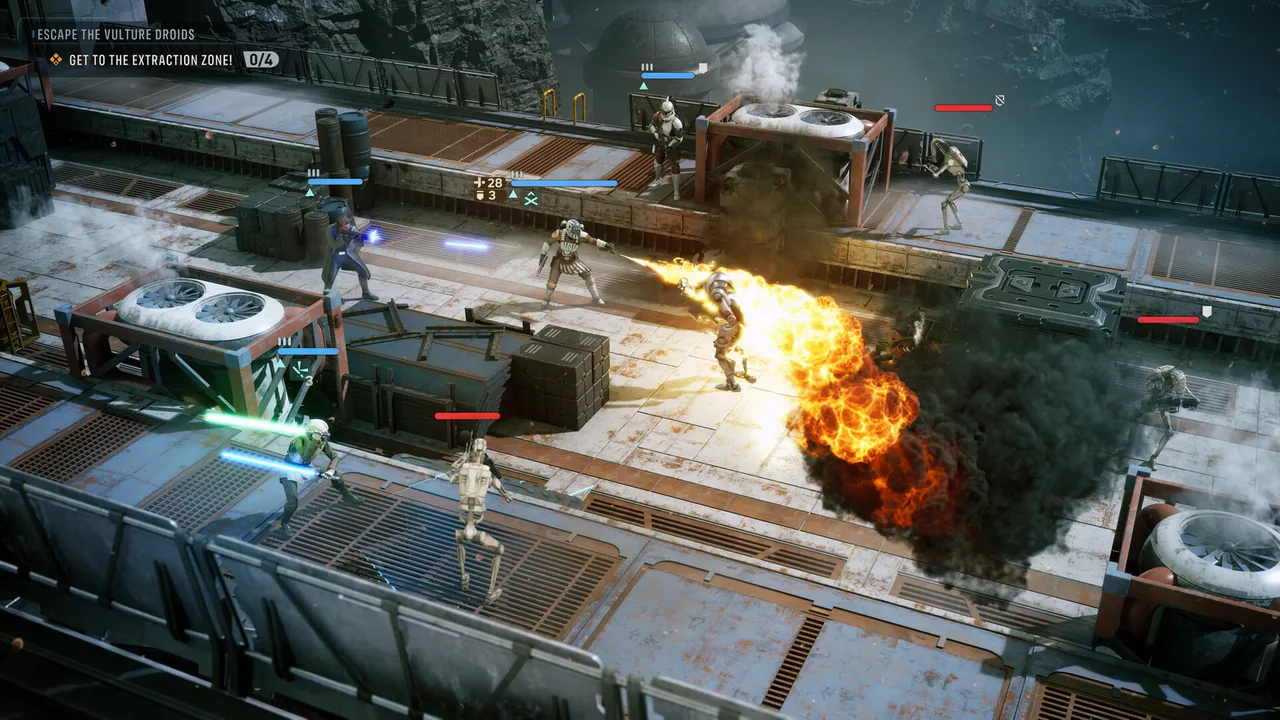 Đội hình chiến thuật trong STAR WARS Zero Company