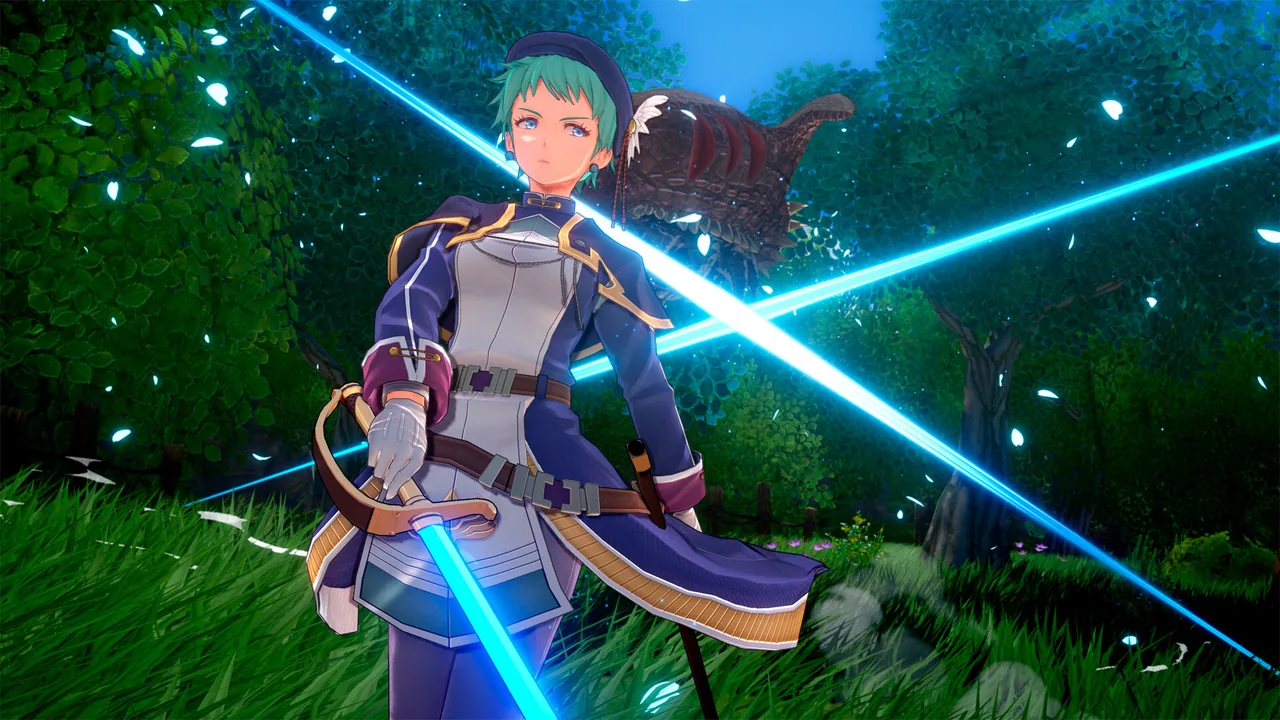 Nhân vật sử dụng kỹ năng trong Trails in the Sky 2nd Chapter