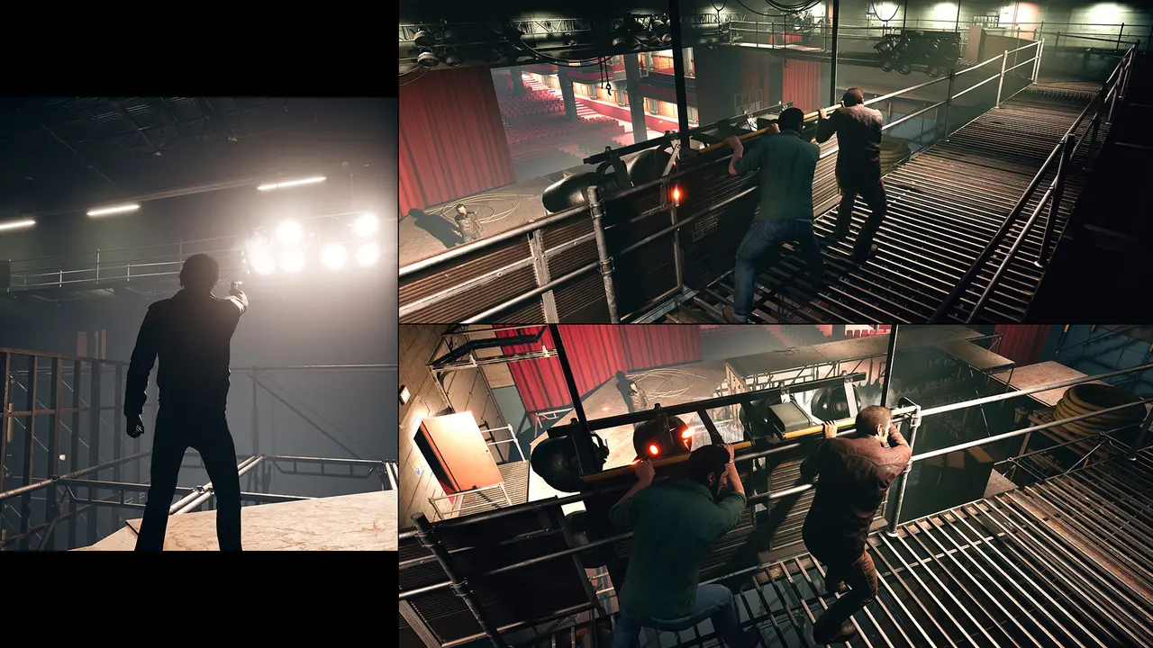 Leo và Vincent trong khu nhà tù của A Way Out